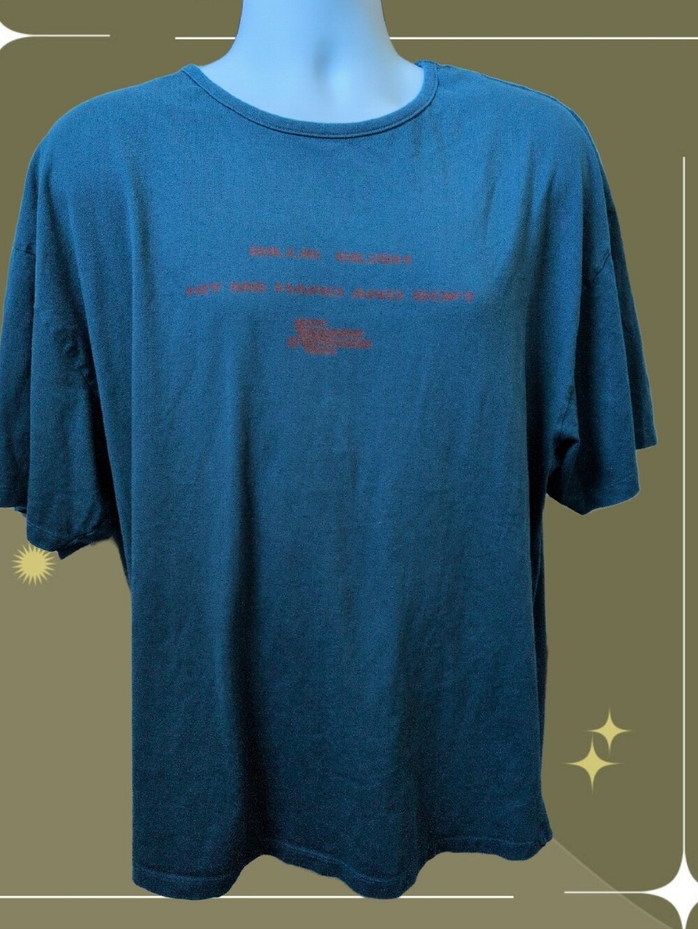 ✨blue Billie Eilish "Hit Me Hard and Soft" T-shirt XXL